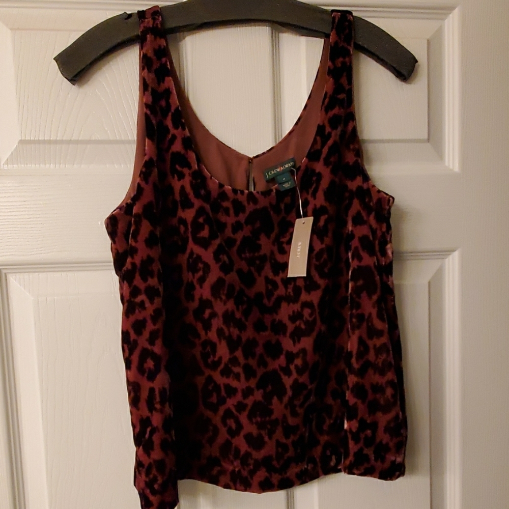 JCrew velvet shirt
